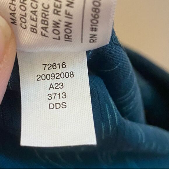 Duluth Trading Co Women teal Green Classic NoGa leggings regular L - Picture 9 of 11